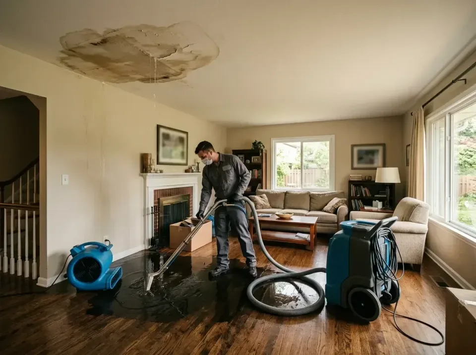 attic-pipe-burst-ceiling-drip-008 — frequently asked questions, Water Damage Restoration & Carpet Care in North Amityville,…